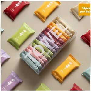 Travel Friendly Wipes • Portable Compressed Towels • Set of 2 Boxes